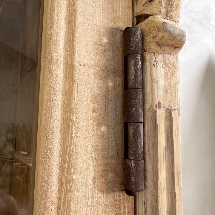 Reclaimed Wooden Glazed Cabinet | Sedilia