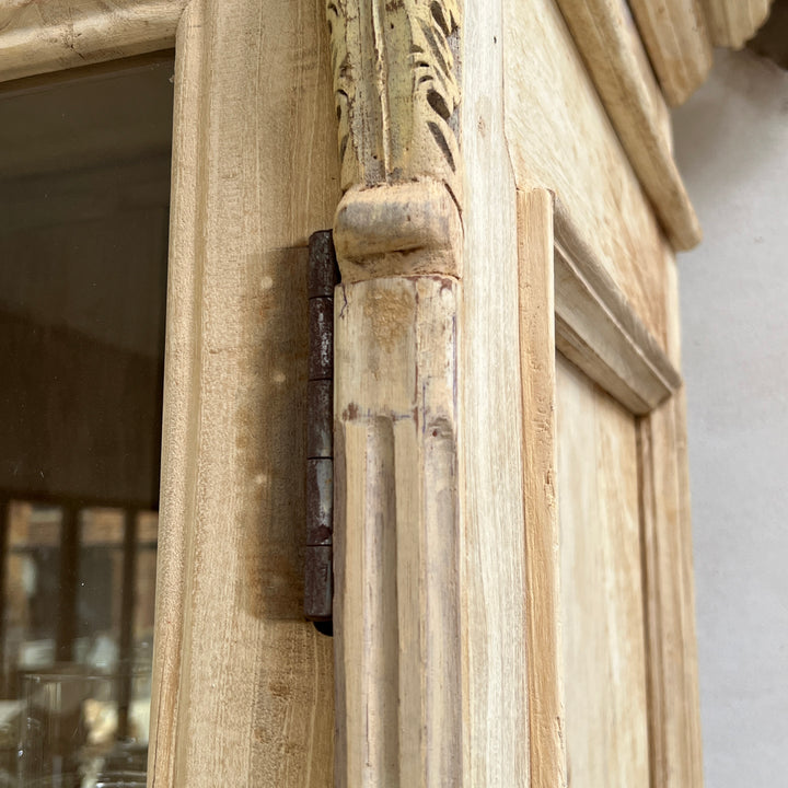 Reclaimed Wooden Glazed Cabinet | Sedilia