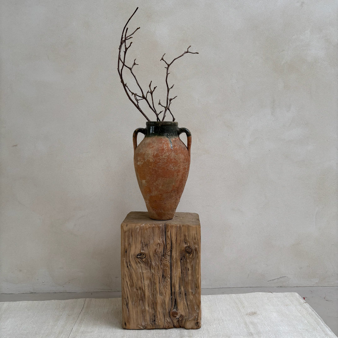 Salvaged Tree Stump Side Table | Laurell