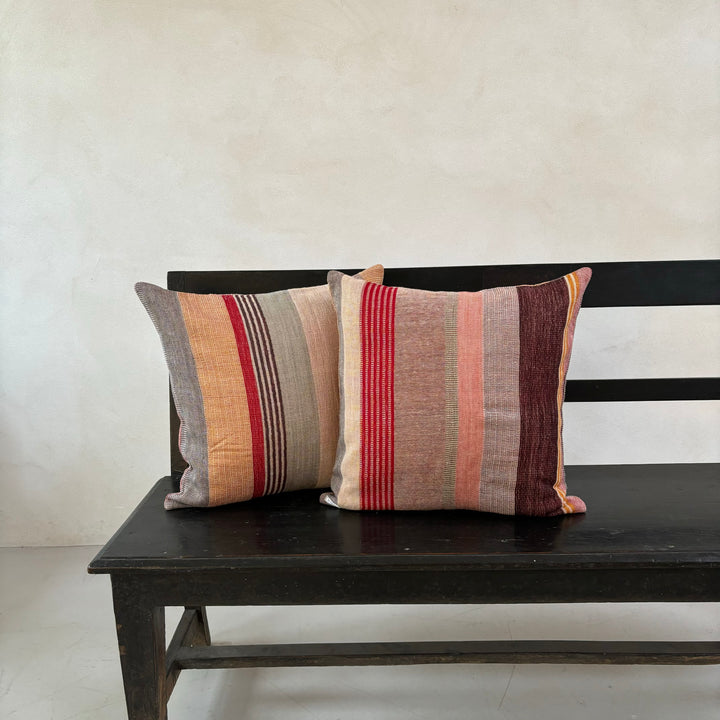 Silk and Wool Cushion 50 x 50cm | Autumn