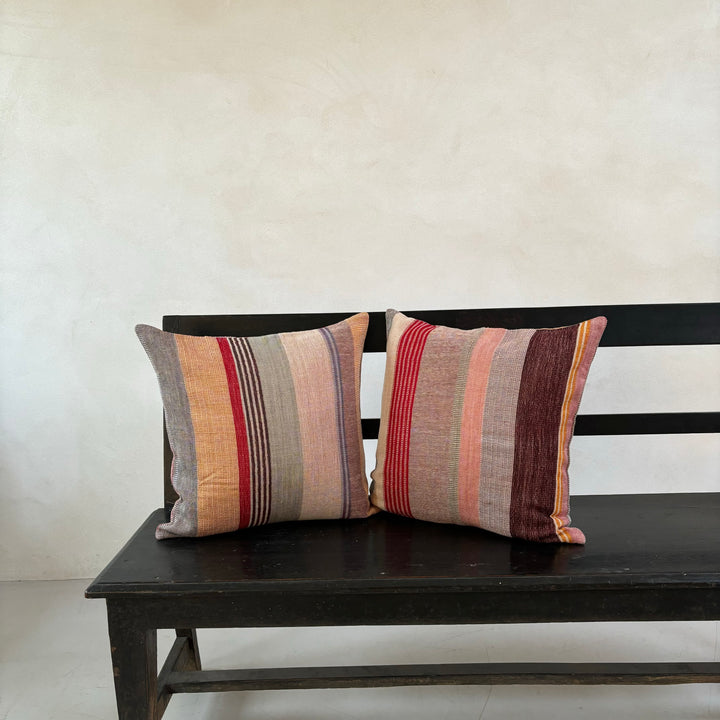 Silk and Wool Cushion 50 x 50cm | Autumn
