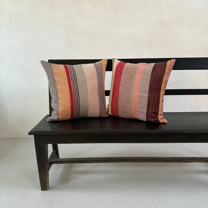 Silk and Wool Cushion 50 x 50cm | Autumn