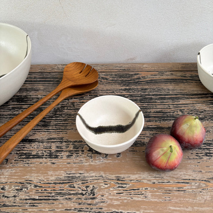 Small Artisan Serving Bowl | Wabi Sabi