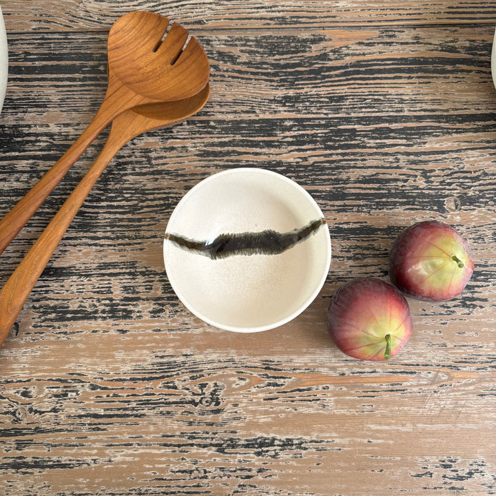 Small Artisan Serving Bowl | Wabi Sabi
