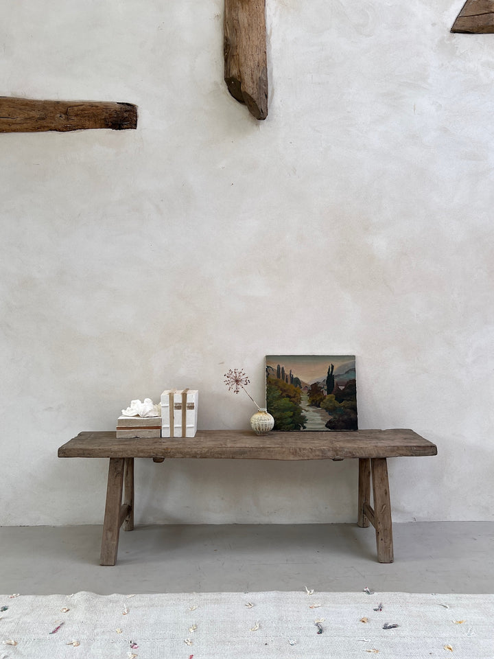 Unique antique hallway bench | Clarke