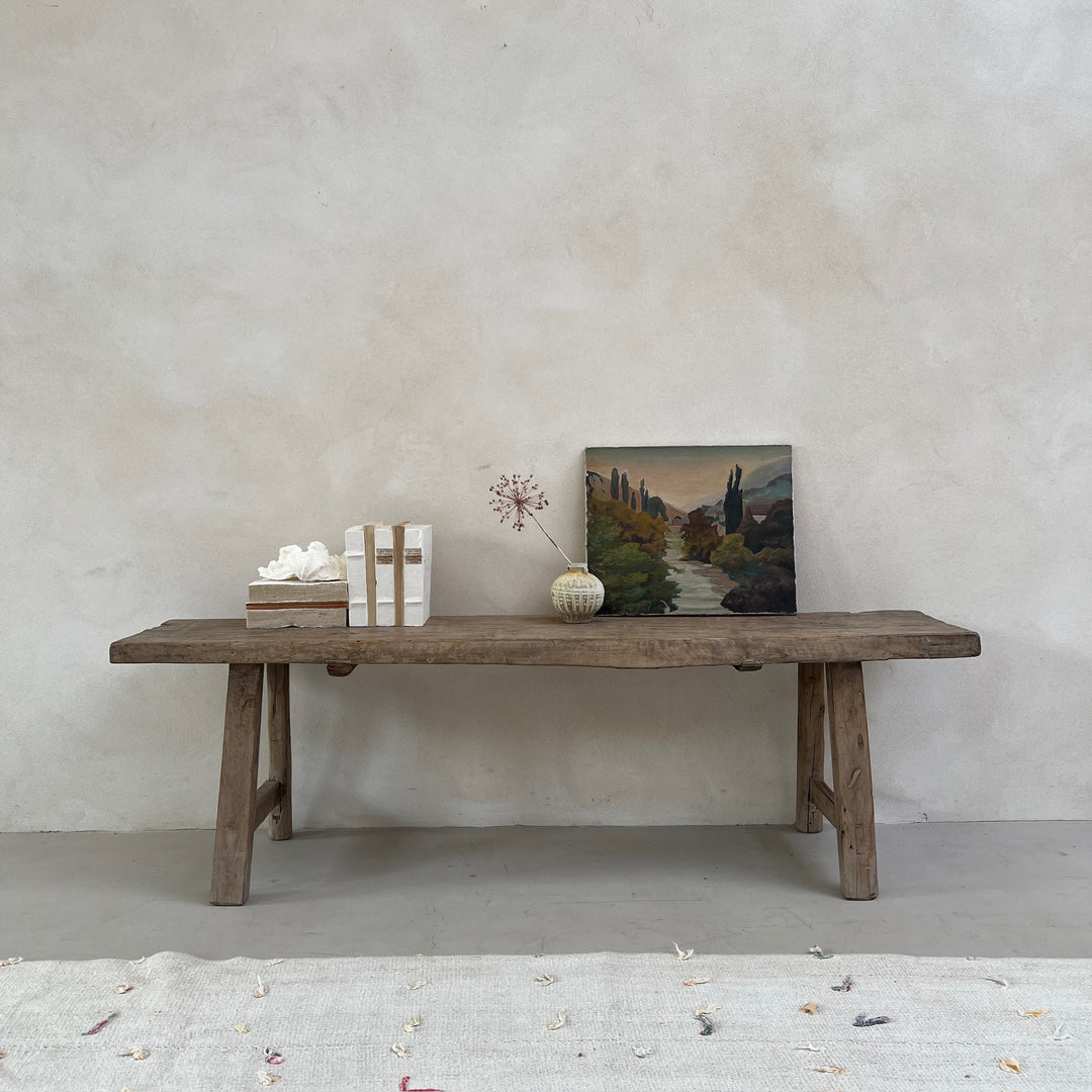 Unique antique hallway bench | Clarke