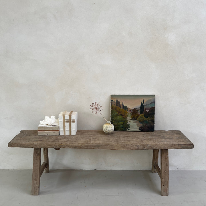 Unique antique hallway bench | Clarke