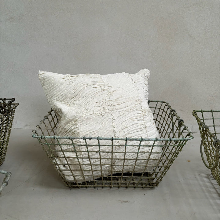 Vintage French Oyster Basket