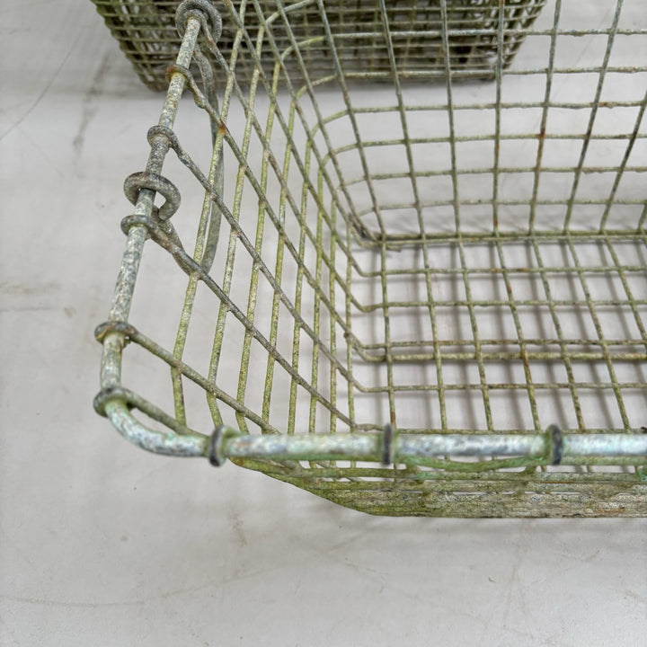 Vintage French Oyster Basket