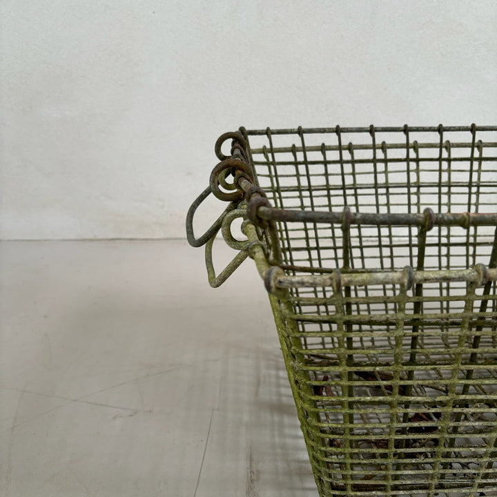 Vintage French Oyster Basket