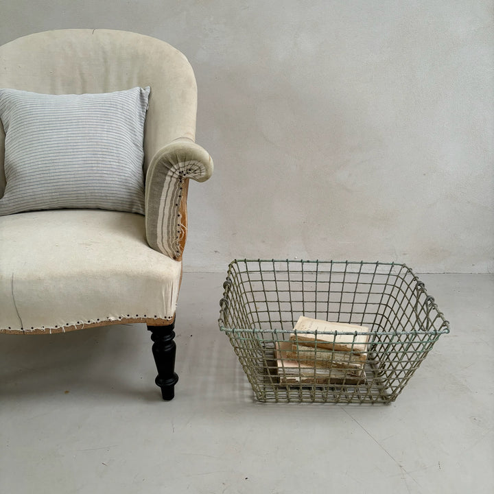 Vintage French Oyster Basket