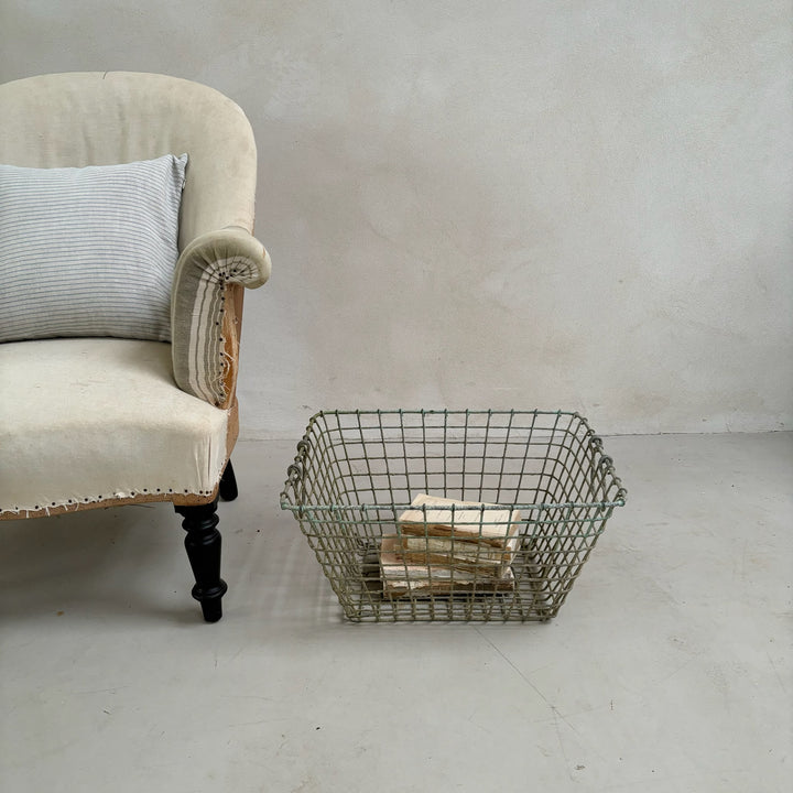 Vintage French Oyster Basket