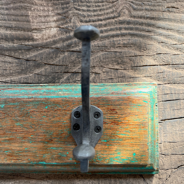 Vintage Wooden Coat Rack | 5 Hooks