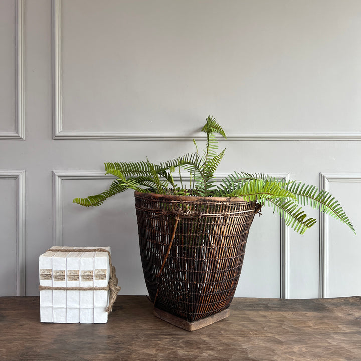 Vintage paddy field basket | Sumba b