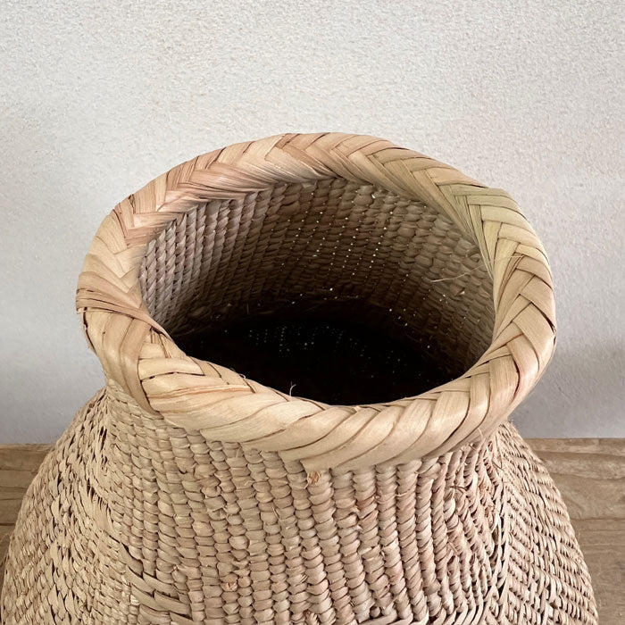 Hand woven african Batonga Basket 30cm