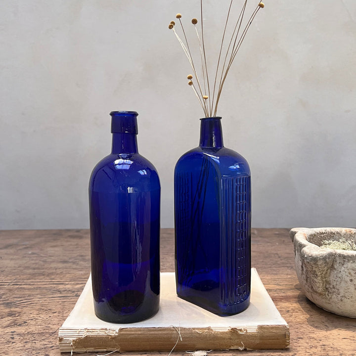 Pair of Victorian Apothecary Bottles A