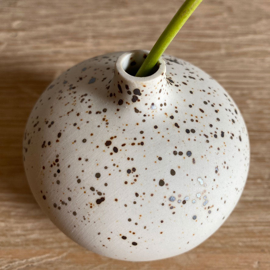 Handmade ceramic vase Freckle