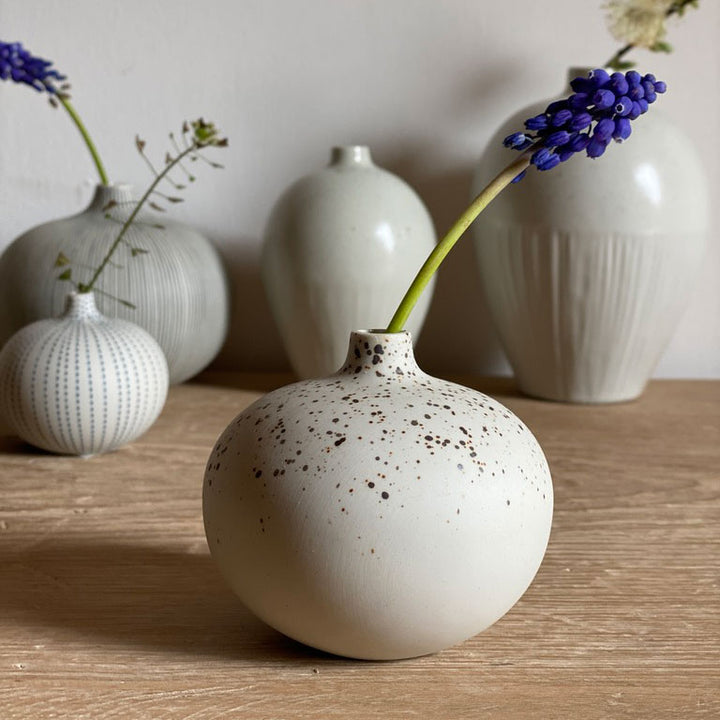 Handmade ceramic vase Freckle