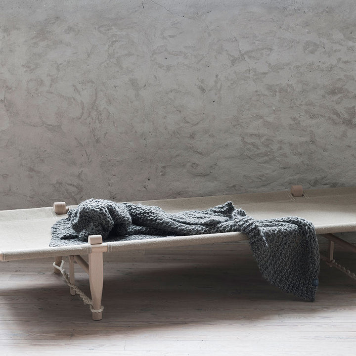 Gotland wool throw charcoalGotland wool throw charcoal