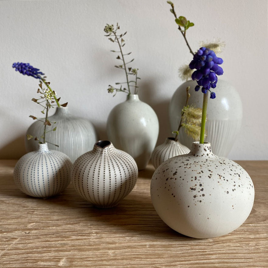Handmade ceramic vase Freckle