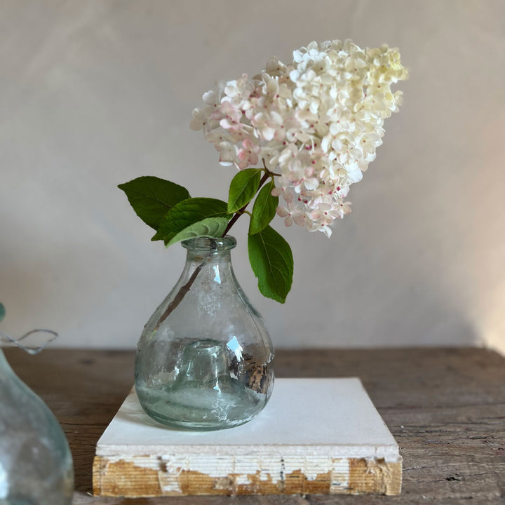 Glass vintage hanging bottles