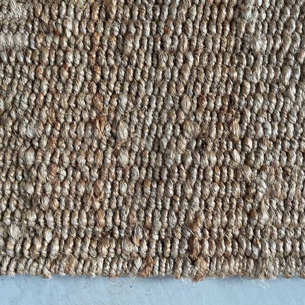 Natural hemp runner 80x150cm