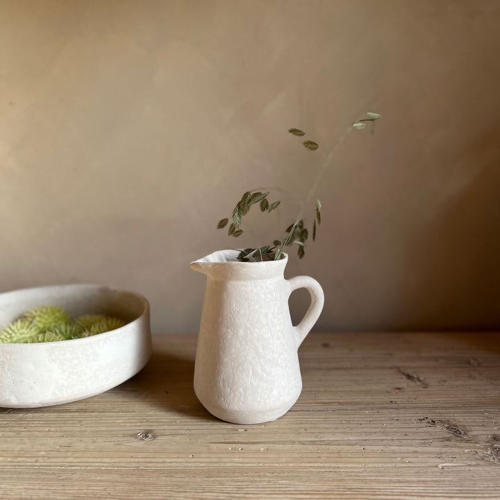 Stoneware Neutral jug |E