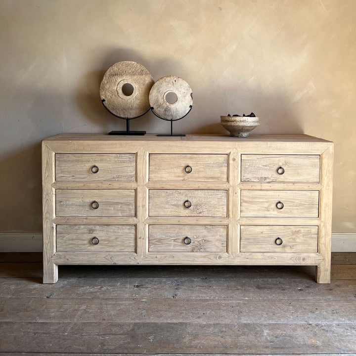Pale reclaimed multidrawer | Kingham