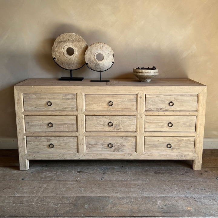 Pale reclaimed multidrawer | Kingham