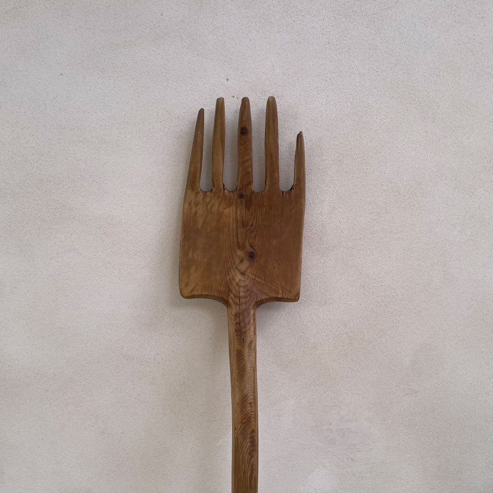 Antique Wooden Fork NO:03