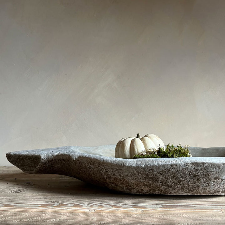 Large marble antique plate