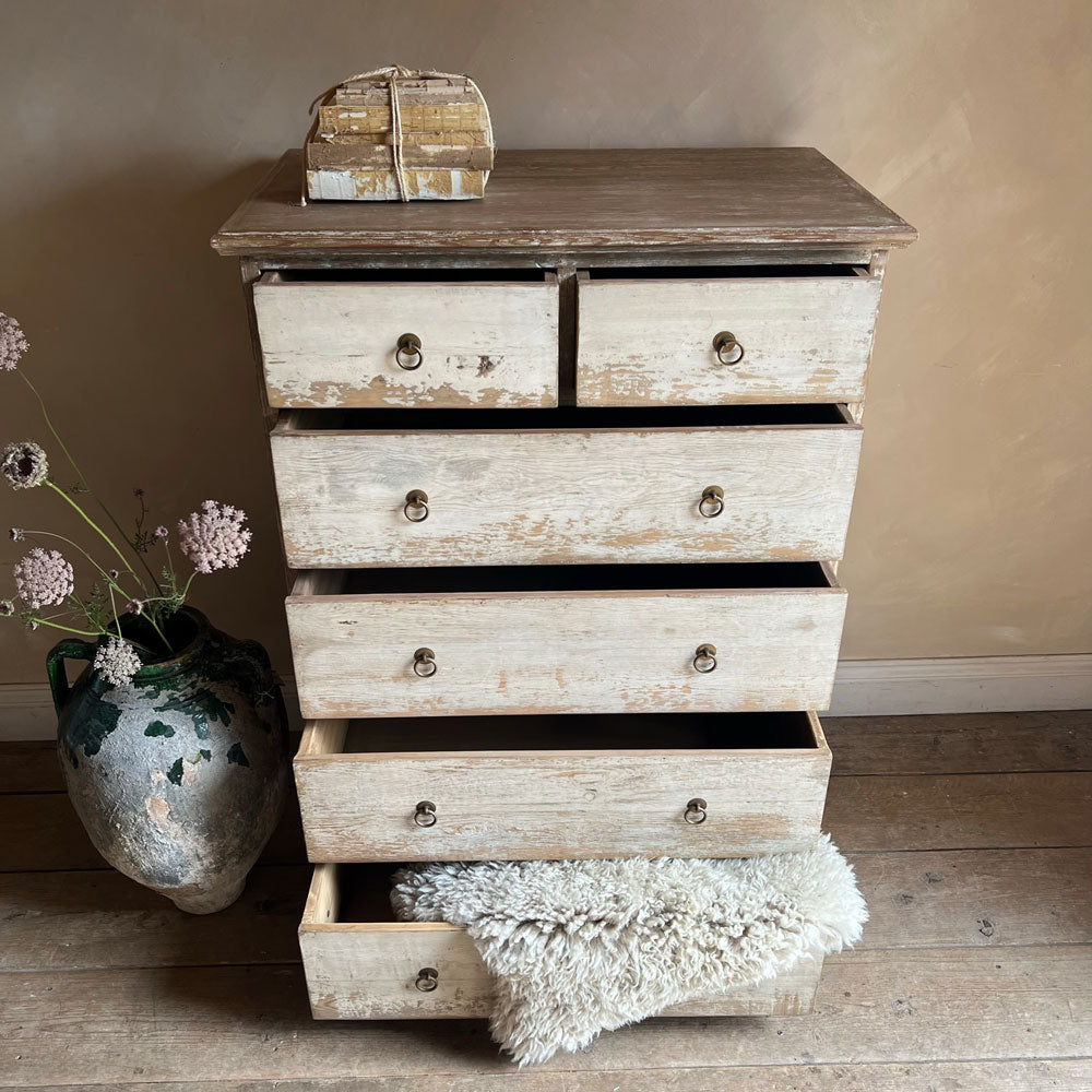 Reclaimed tallboy drawers Marissa