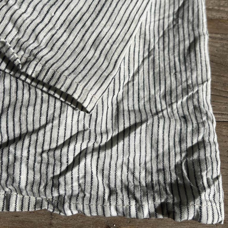 Pinstripe Linen Napkin