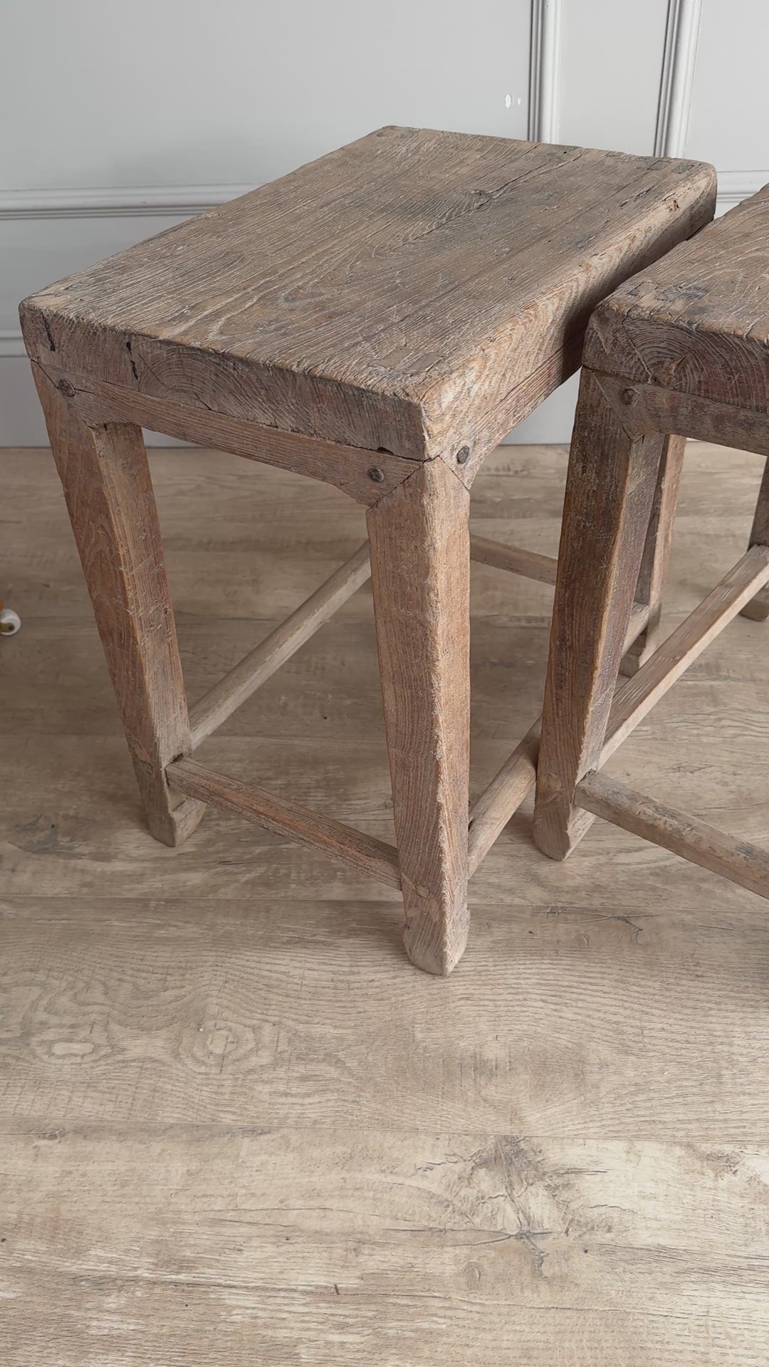 Pair of antique bedside tables | Daneshill
