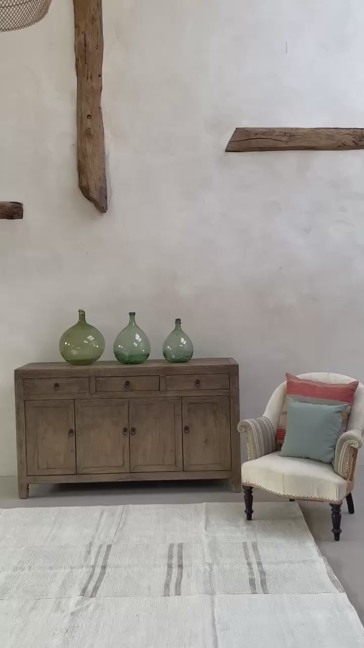 Antique Elm Sideboard Casper