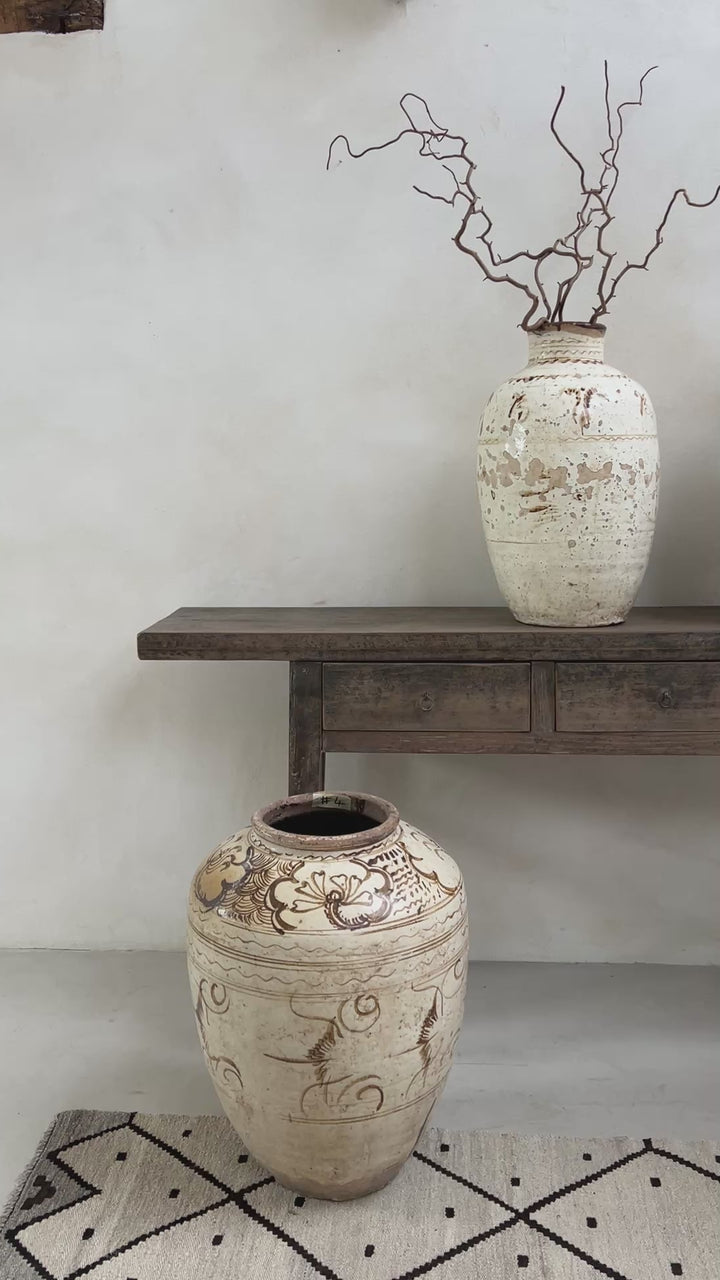 Large Ming Dynasty Pots