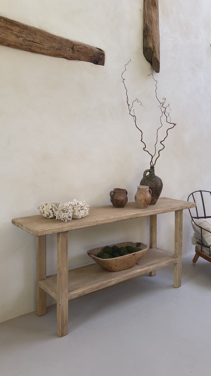 Reclaimed Console table Walberswick