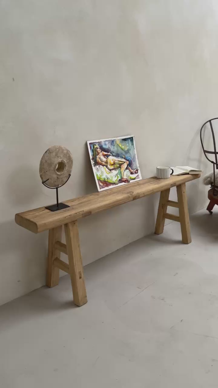 Reclaimed rustic Bench | Greenwich