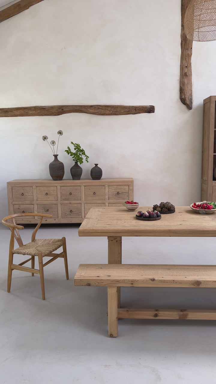 Reclaimed Wood Cotswolds Dining Table