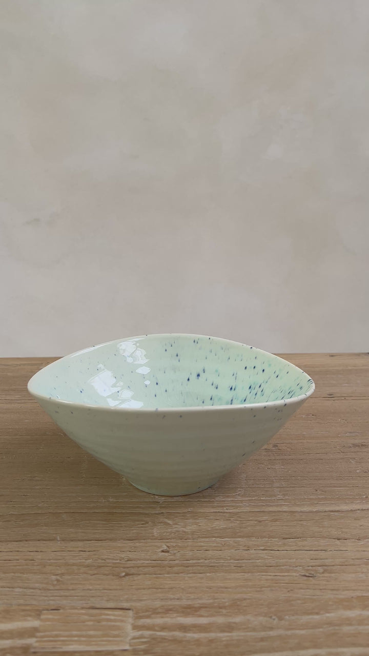 Large Serving Bowl Speckle Glaze | Brindle