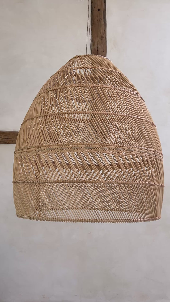 Rattan Dome Shade Large