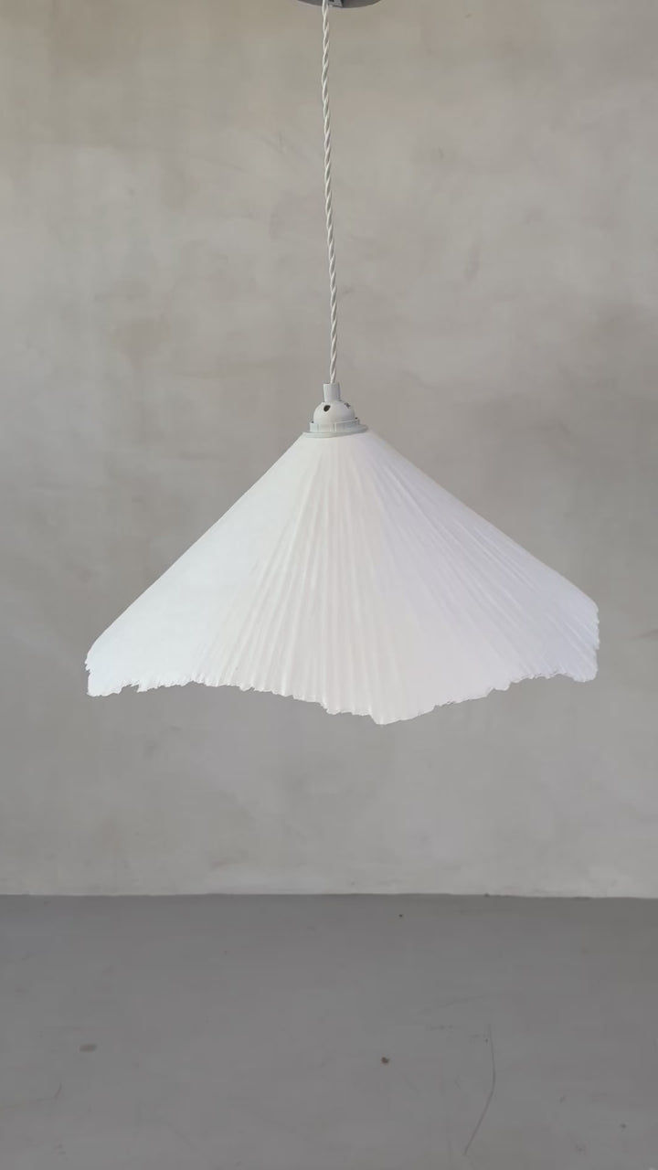 Paper Mache Pendant Light | Louisa