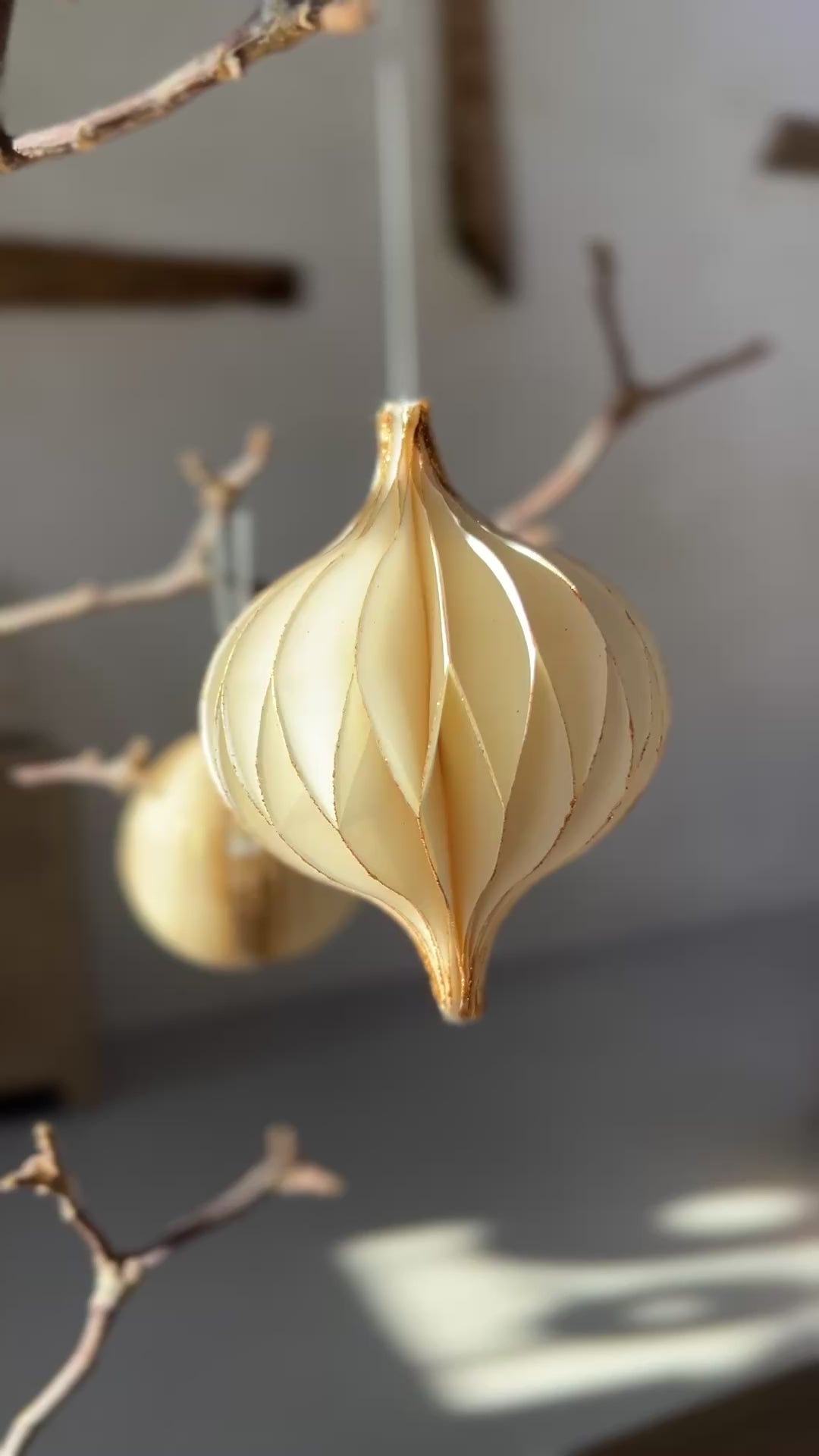 Folding paper Christmas decoration | Elipse