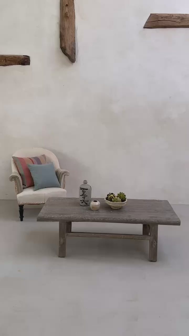 Antique Elm Rustic Coffee Table | Hayward