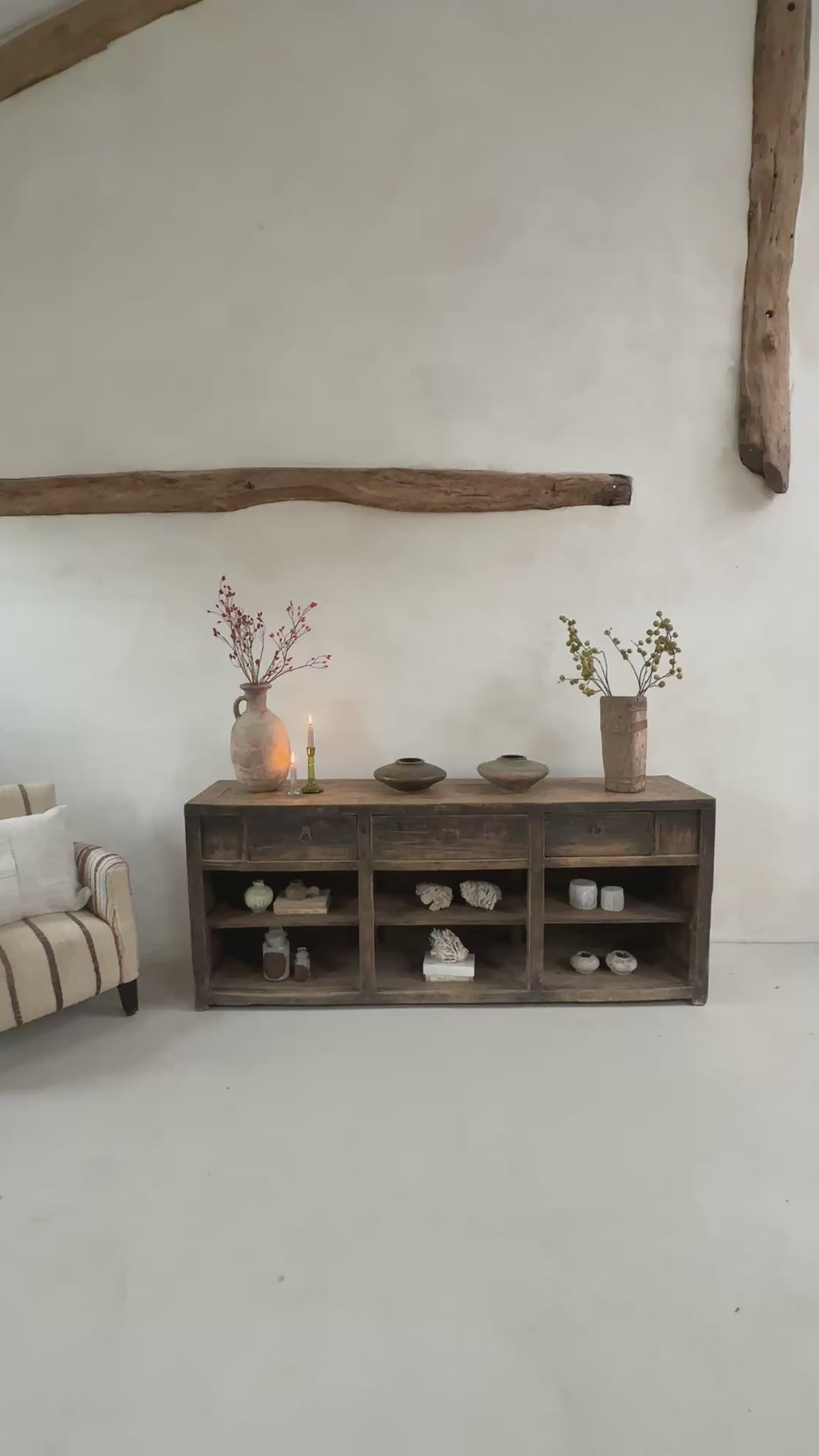 Large Antique Rustic Shop Counter | Chard