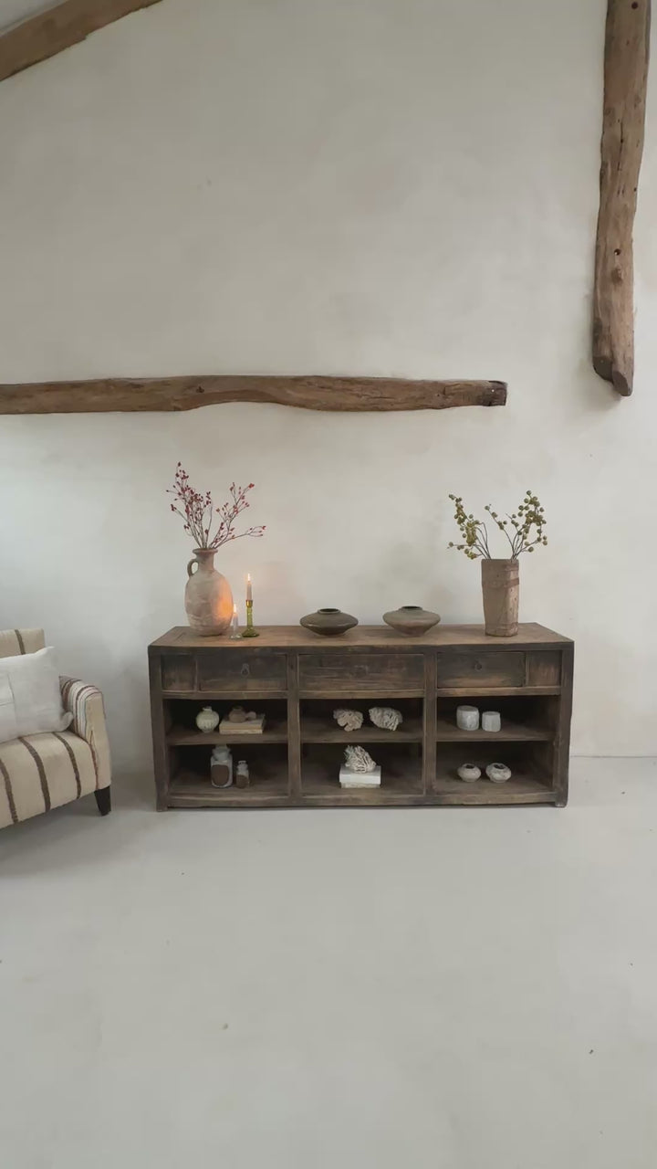 Large Antique Rustic Shop Counter | Chard