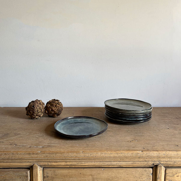 Reactive Glaze Desert Plate