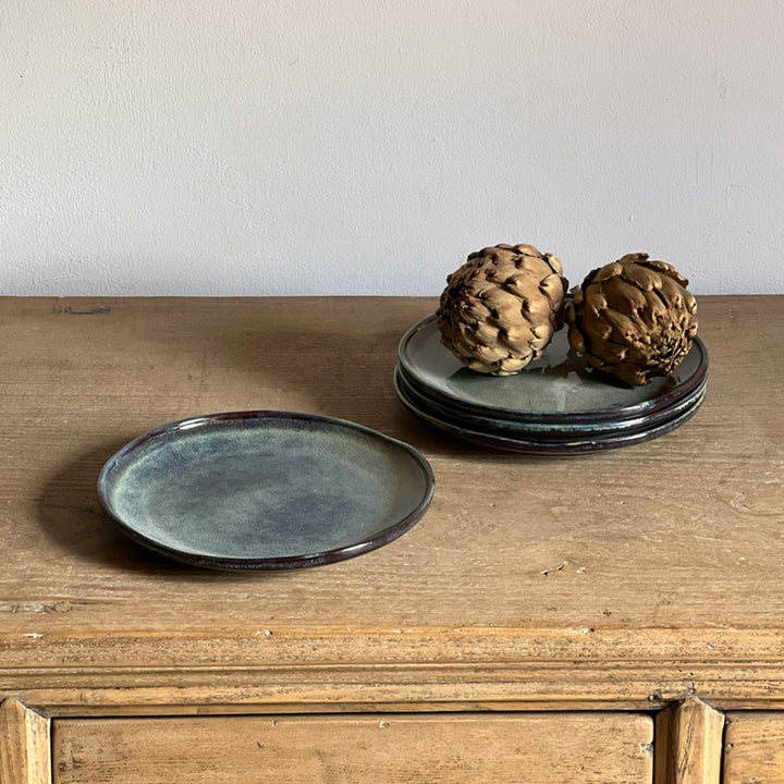 Reactive Glaze Desert Plate