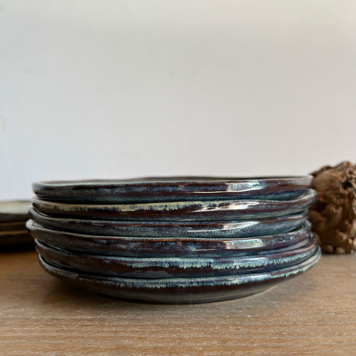 Reactive Glaze Desert Plate