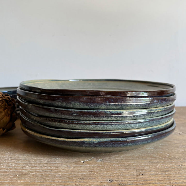 Reactive Glaze Dinner Plate